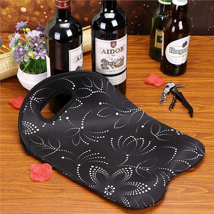 2-Bottle Wine Bottle Tote Bag